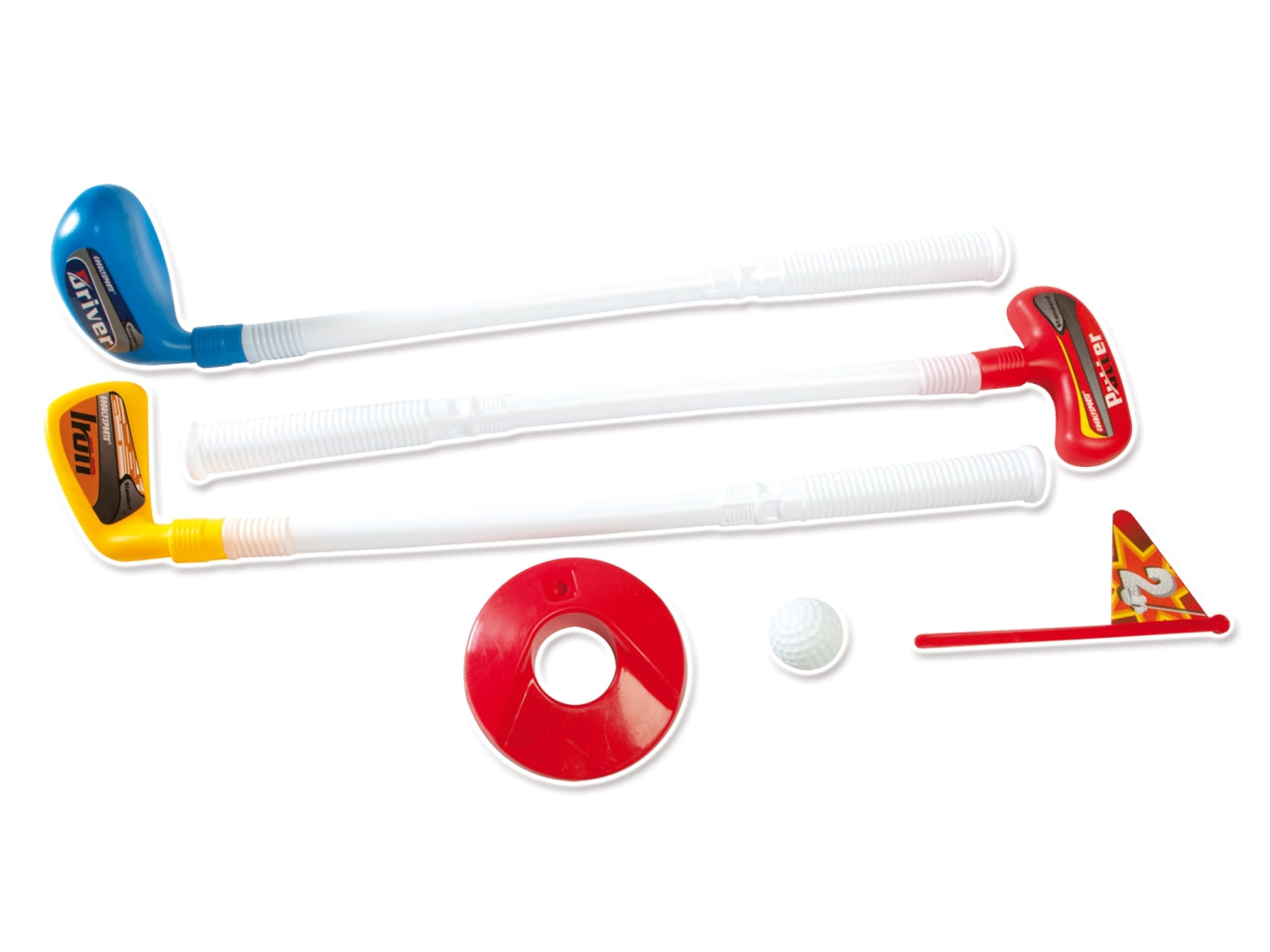 Set 3 mazze golf in sacca