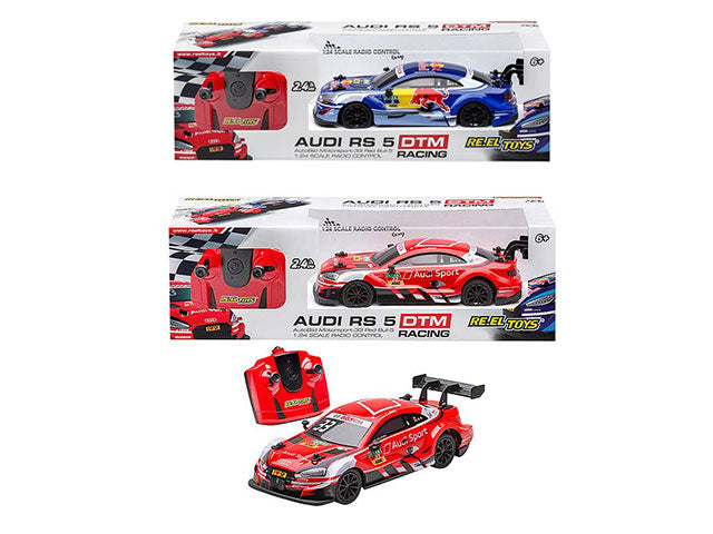 Auto radio comando 1:24 audi rs5  2,4 ghz