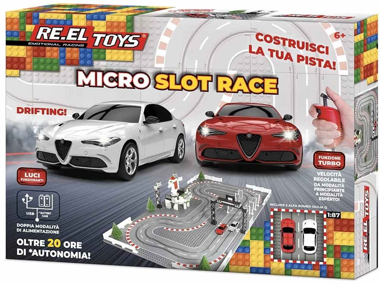 Micro slot race pista 1:87 0910