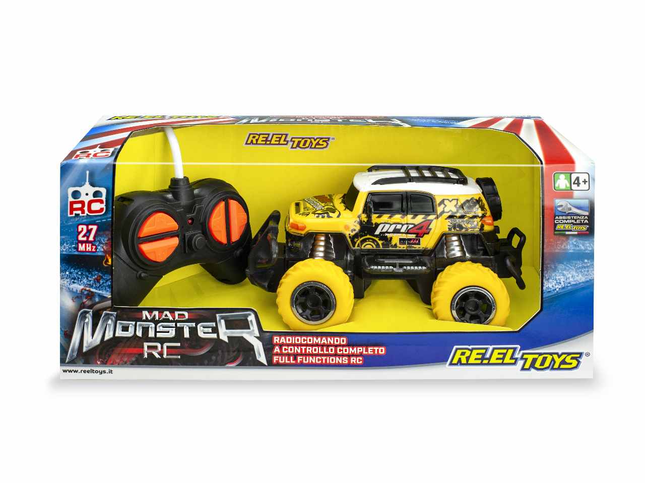 Mad monster fuoristrada radiocomandato in scala 1:28