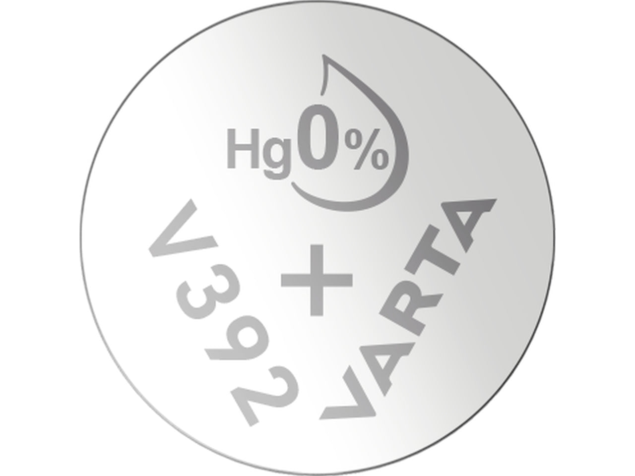 Varta pila silver coin v392