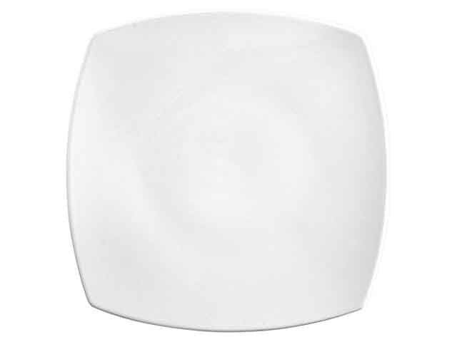 Tokio piatto frutta quadrato 21cm bianco