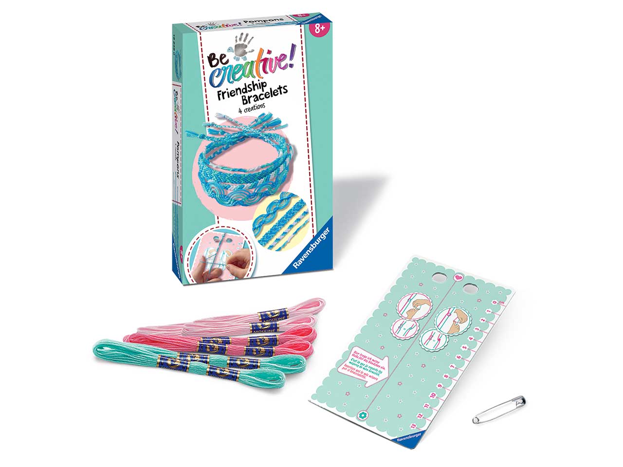Be creative mini: braccialetti dell'amicizia
