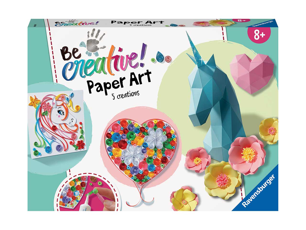 Be creative maxi: paper art unicorn