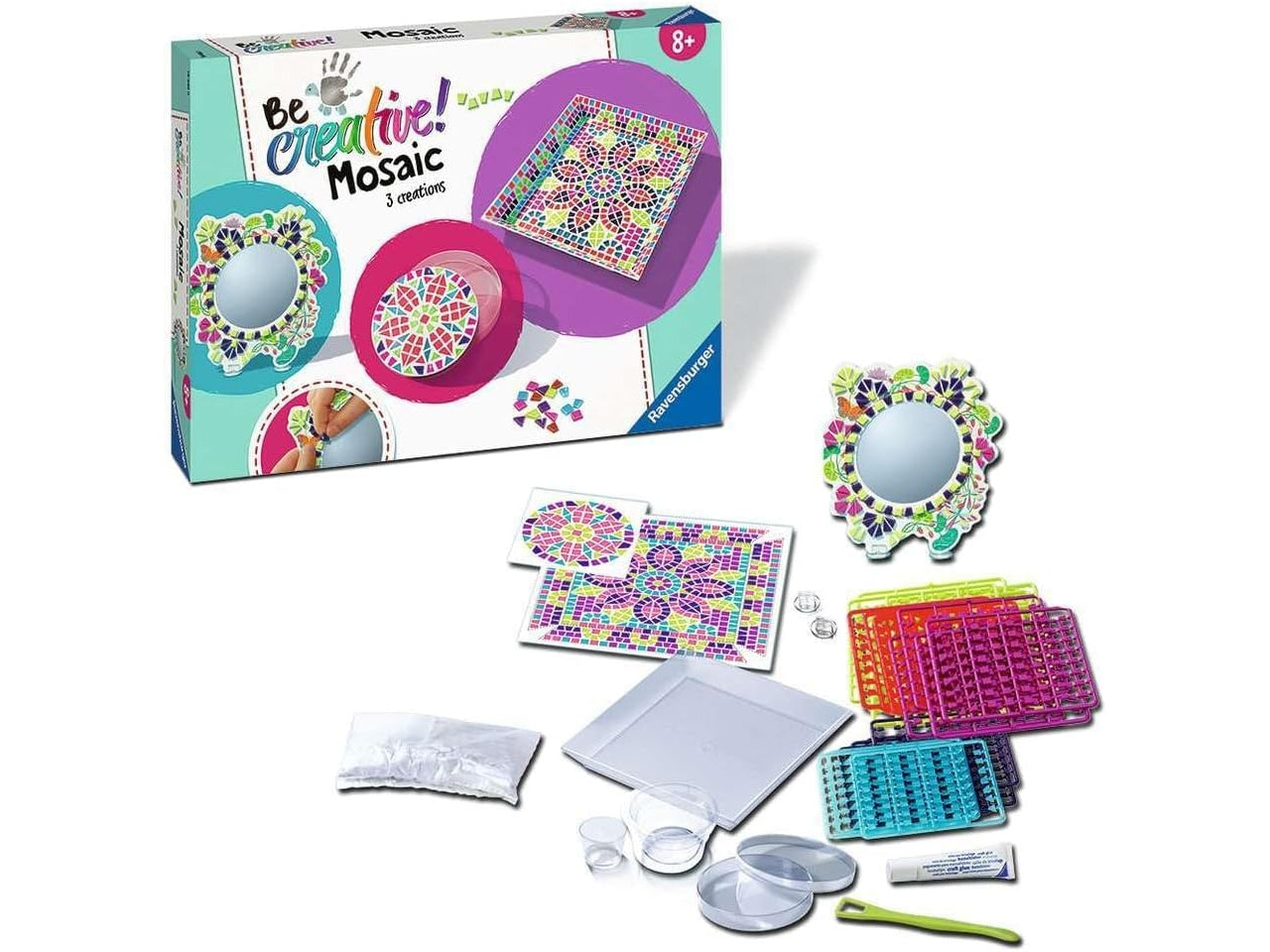 Ravensburger Be Creative mosaico, gioco creativo per bambini di 8+ anni $