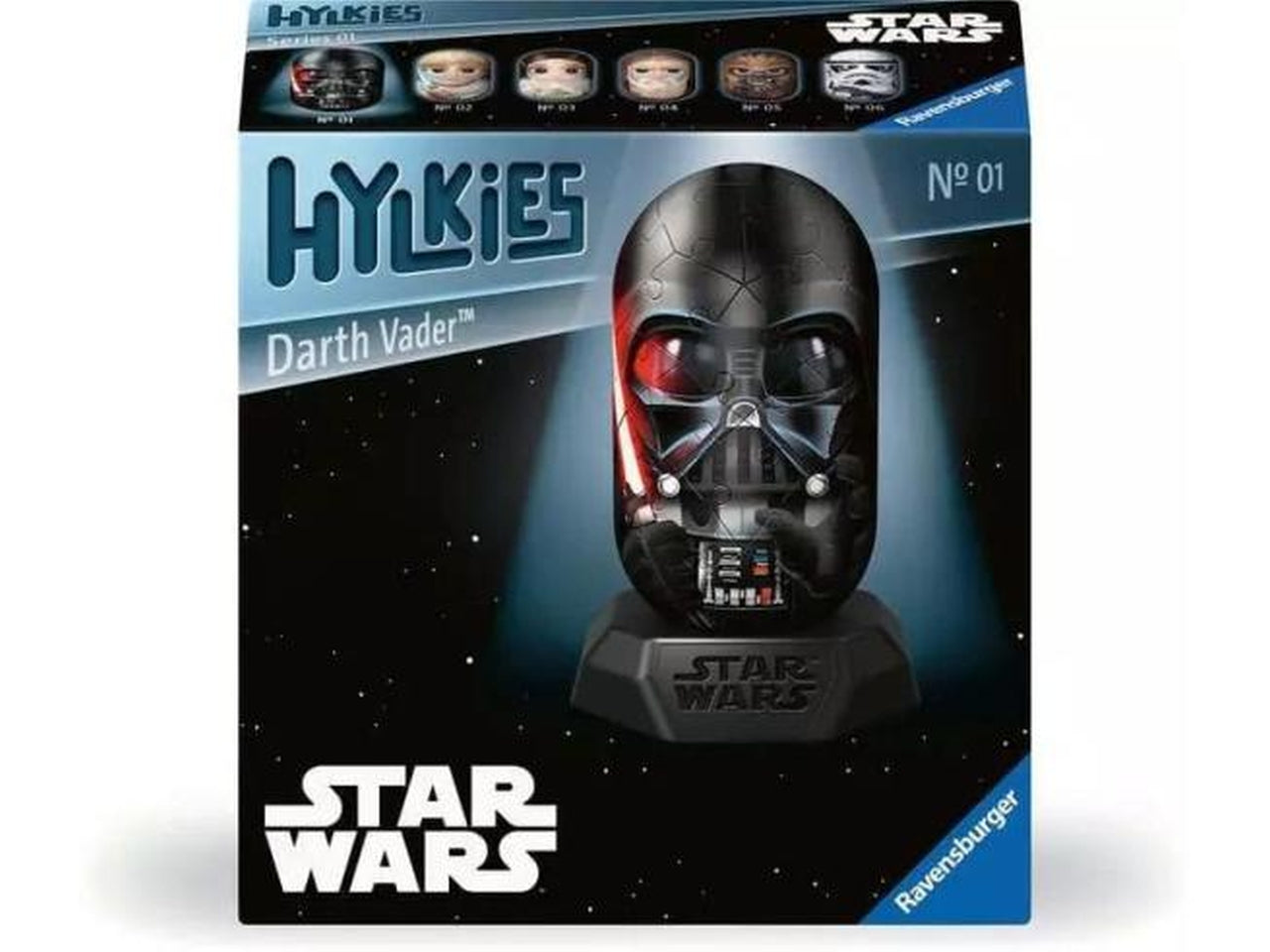 Puzzle 3D Star Wars Darth Vader 54 pezzi - EtÃ  consigliata 0+ | Ravensburger Hylkies