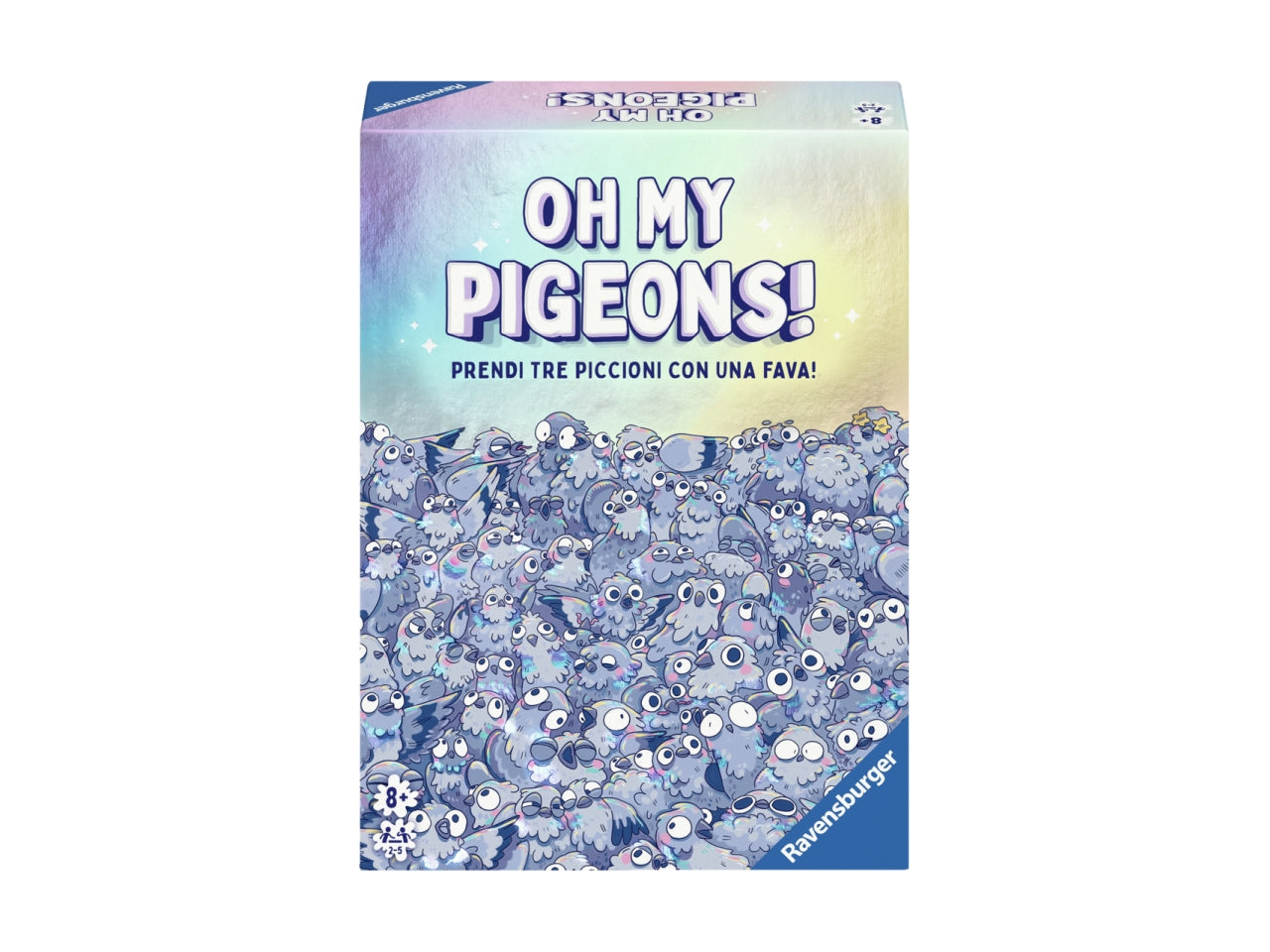 Oh my pigeons! gioco da tavolo acchiappa i piccioni per bambini dai 8+ anni, 2-5 giocatori - Ravensburger
