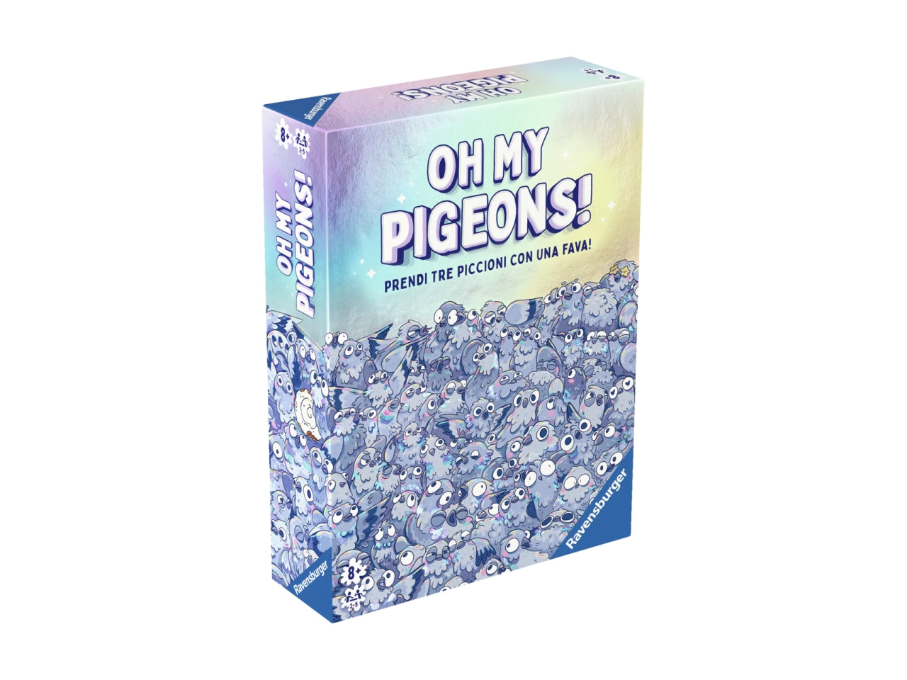 Oh my pigeons! gioco da tavolo acchiappa i piccioni per bambini dai 8+ anni, 2-5 giocatori - Ravensburger