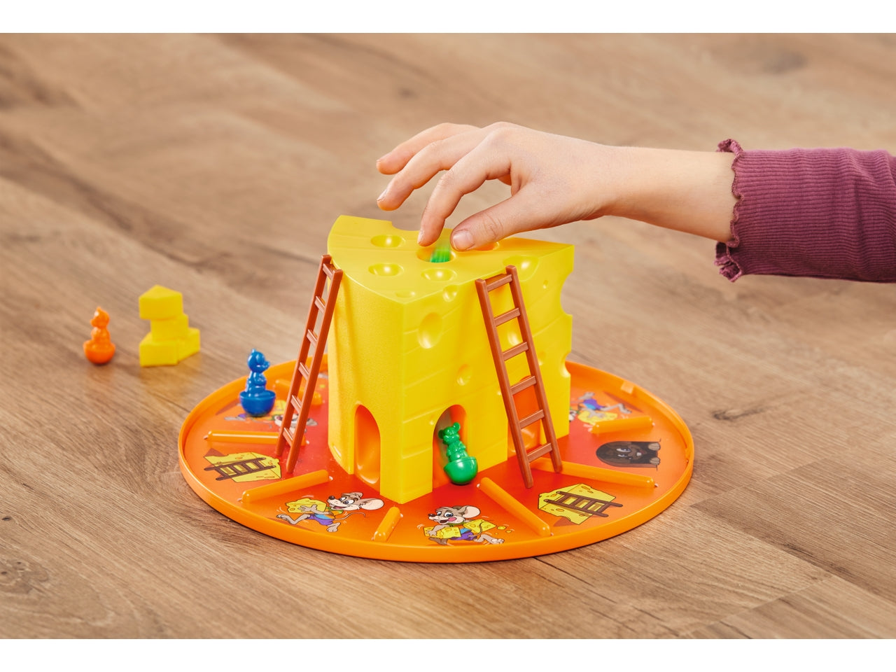 Cat&mouse gioco da tavolo, per bambini dai 4+ anni, 2-4 giocatori - Ravensburger