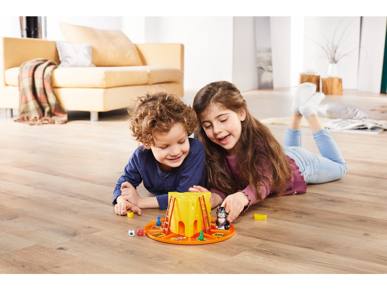 Cat&mouse gioco da tavolo, per bambini dai 4+ anni, 2-4 giocatori - Ravensburger