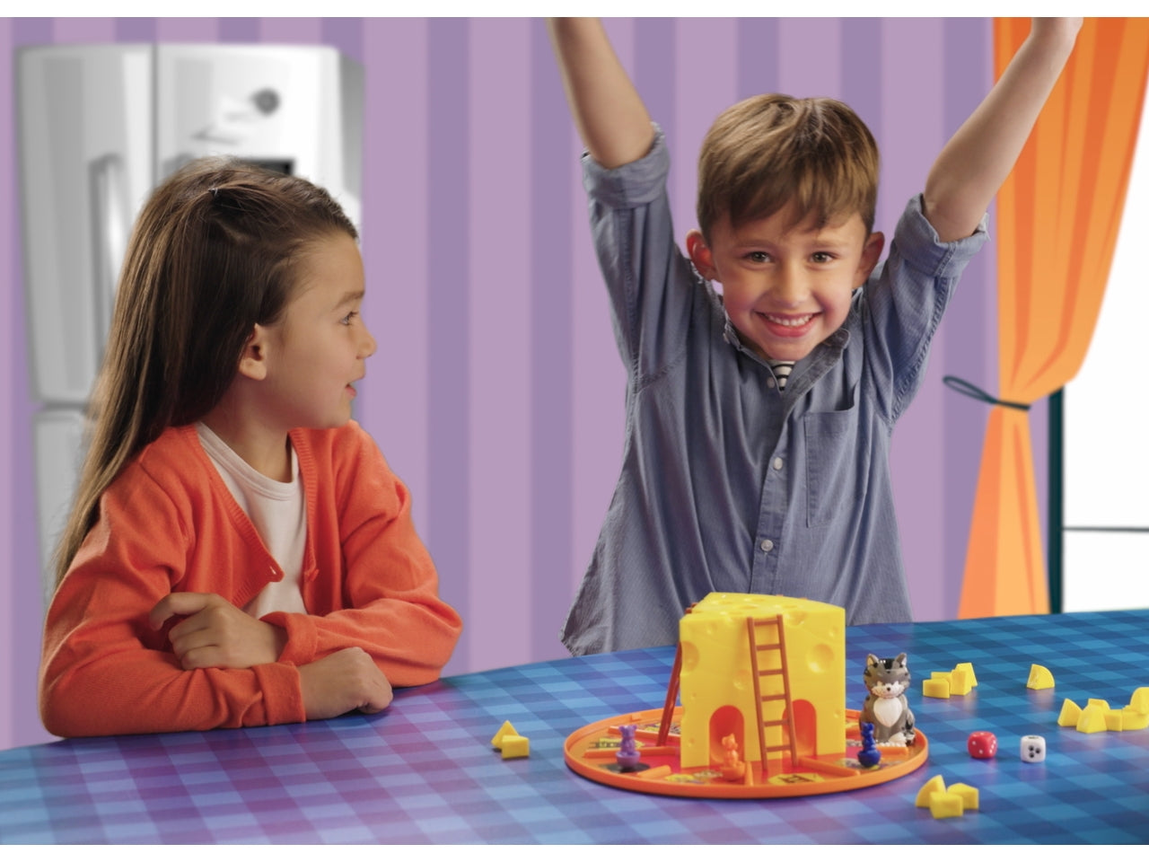 Cat&mouse gioco da tavolo, per bambini dai 4+ anni, 2-4 giocatori - Ravensburger