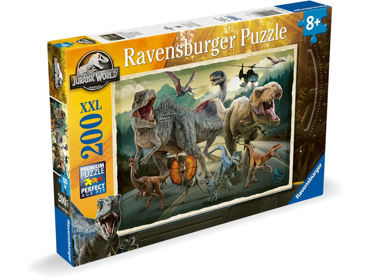 Puzzle 200 pezzi XXL Jurassic World, Idea Regalo per Bambini 8+ Anni, Gioco Educativo - Ravensburger