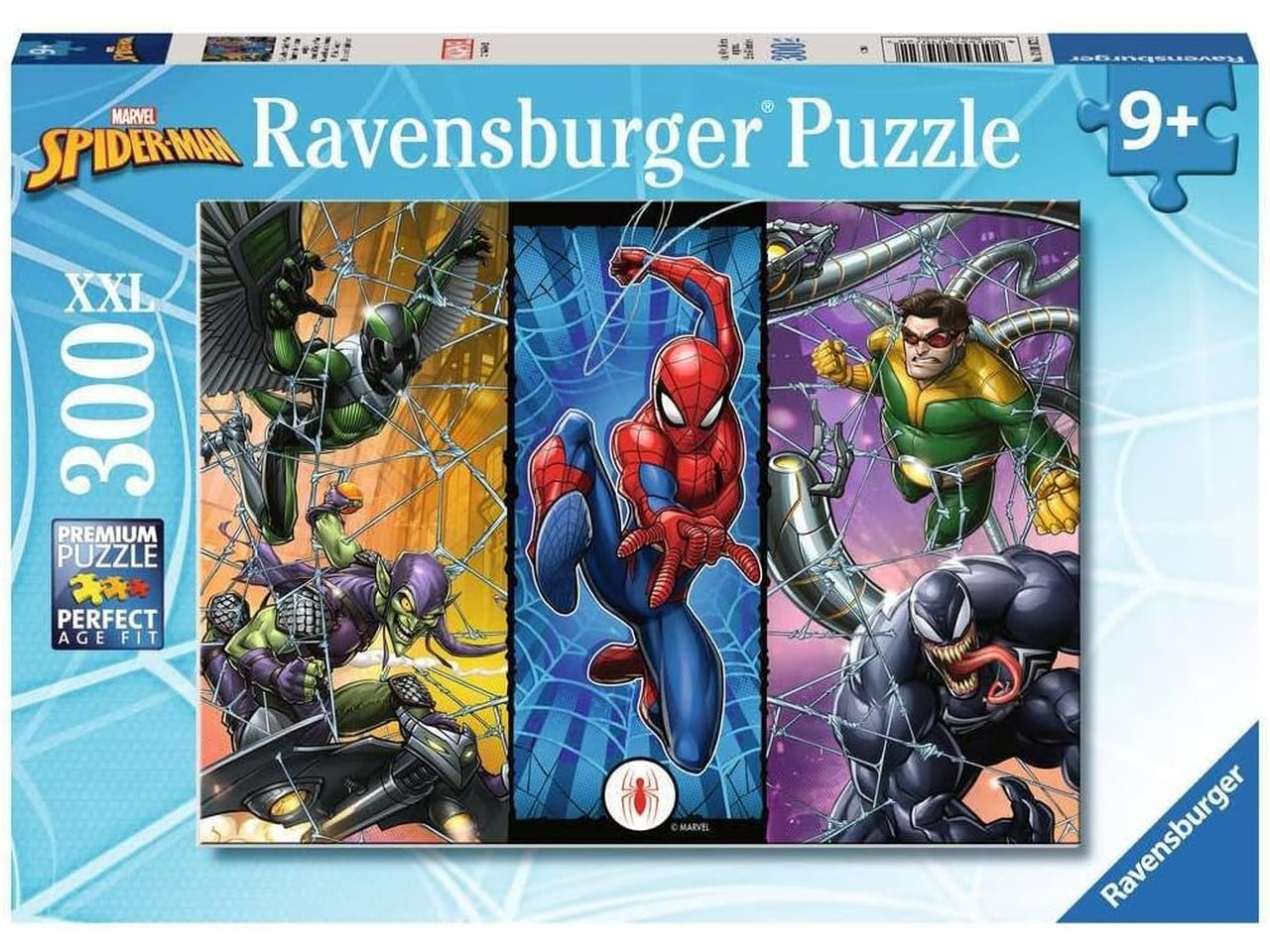 Puzzle 300 Pezzi XXL Marvel Spiderman, Idea Regalo per Bambini 9+ Anni, Gioco Educativo - Ravensburger