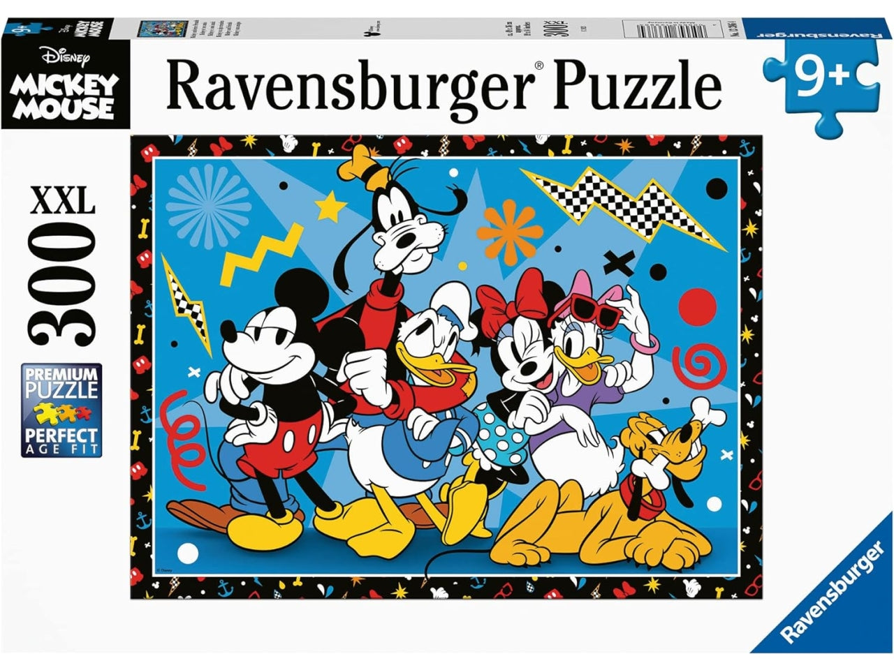 Puzzle 300 Pezzi XXL Disney Topolino & Friends, Idea Regalo per Bambini 9+ Anni, Gioco Educativo - Ravensburger