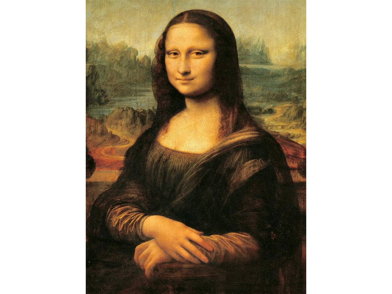 Puzzle 1000 pezzi art collection leonardo la gioconda, Adatto per 14+ anni | Ravesburger