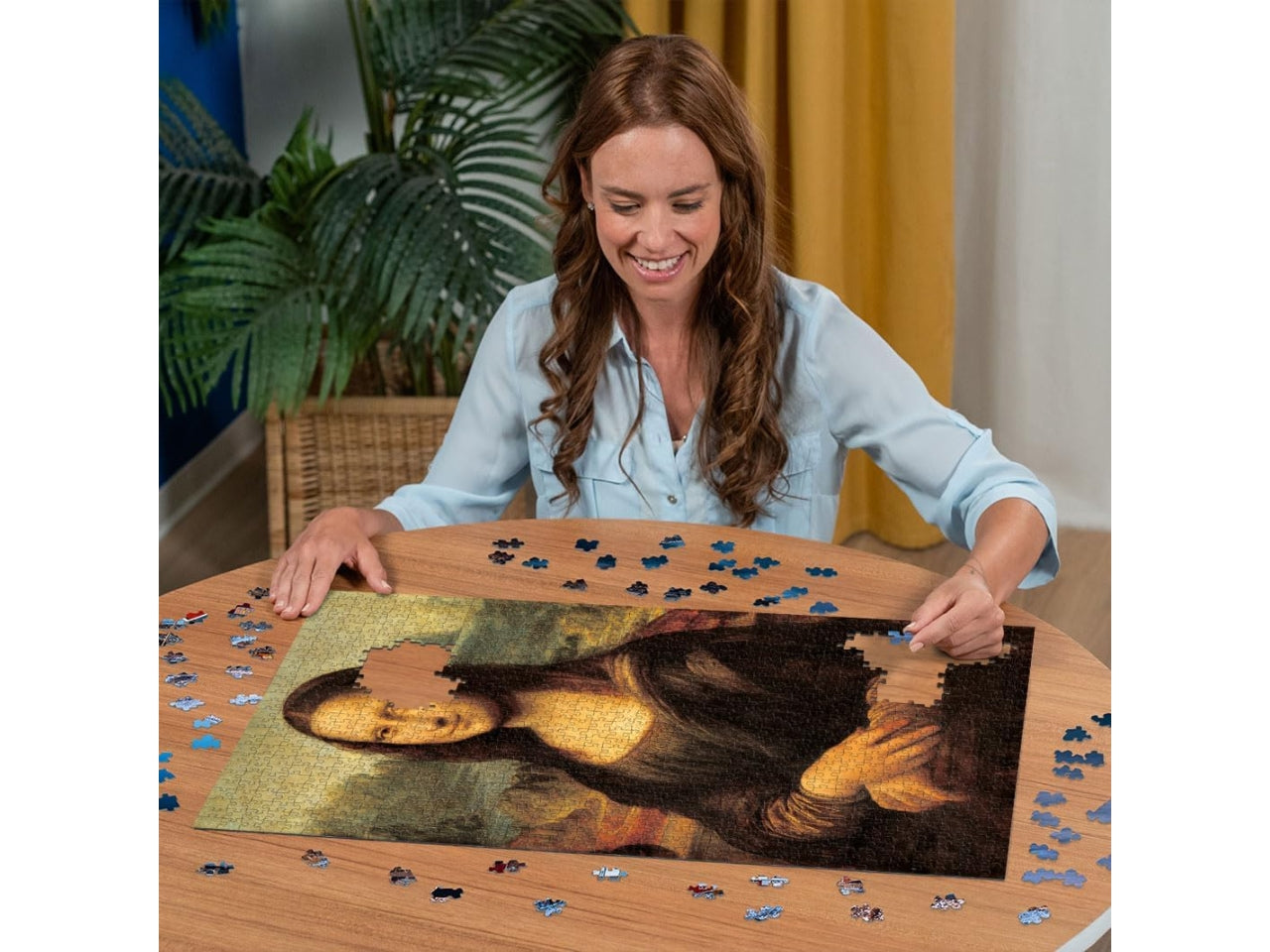 Puzzle 1000 pezzi art collection leonardo la gioconda, Adatto per 14+ anni | Ravesburger
