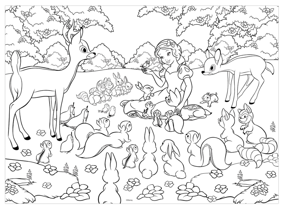 Disney puzzle df maxi floor 60 snow white