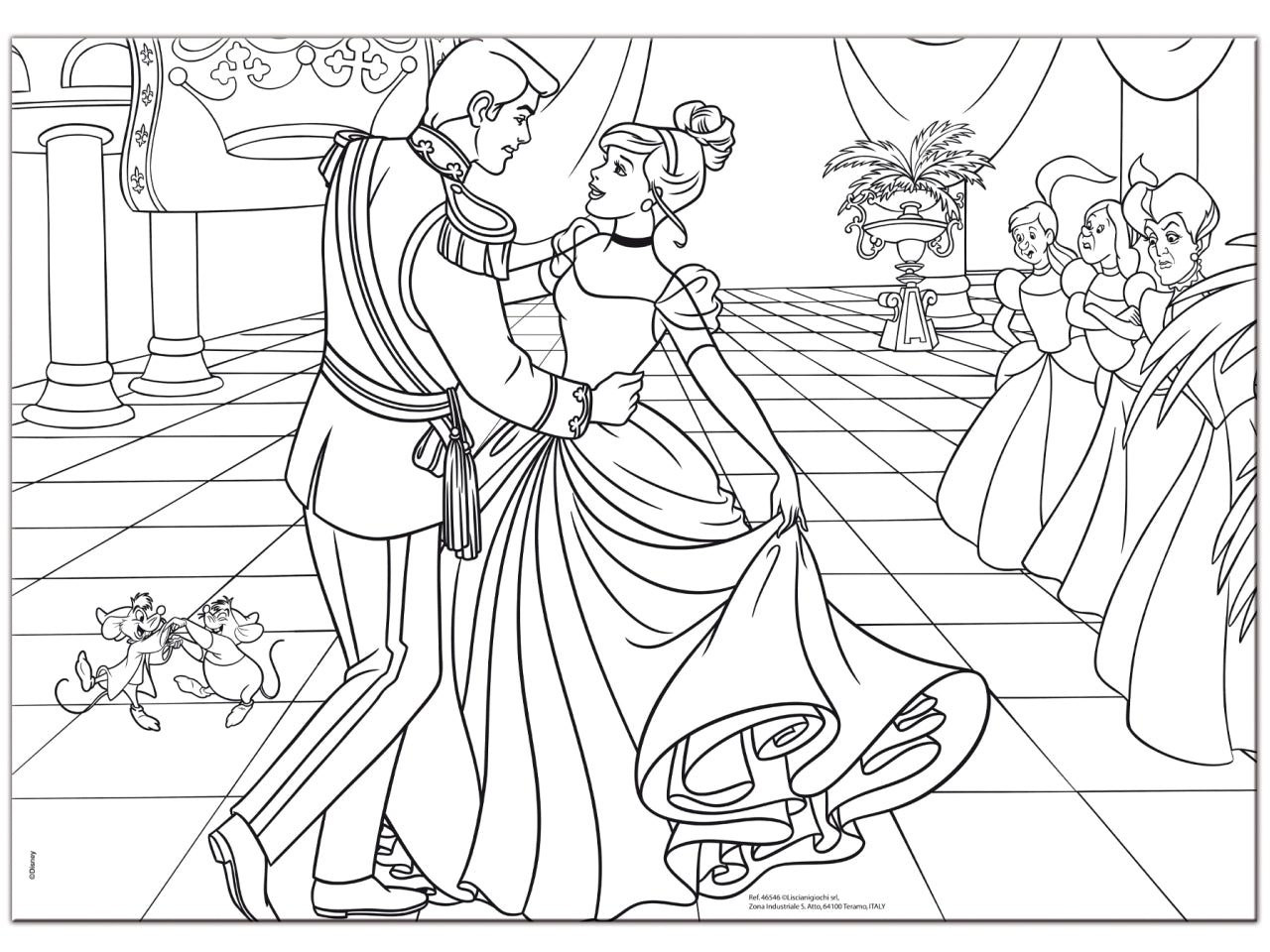 Disney puzzle df maxi floor 35 cinderella