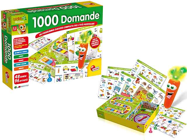 Carotina penna parlante 1000 domande