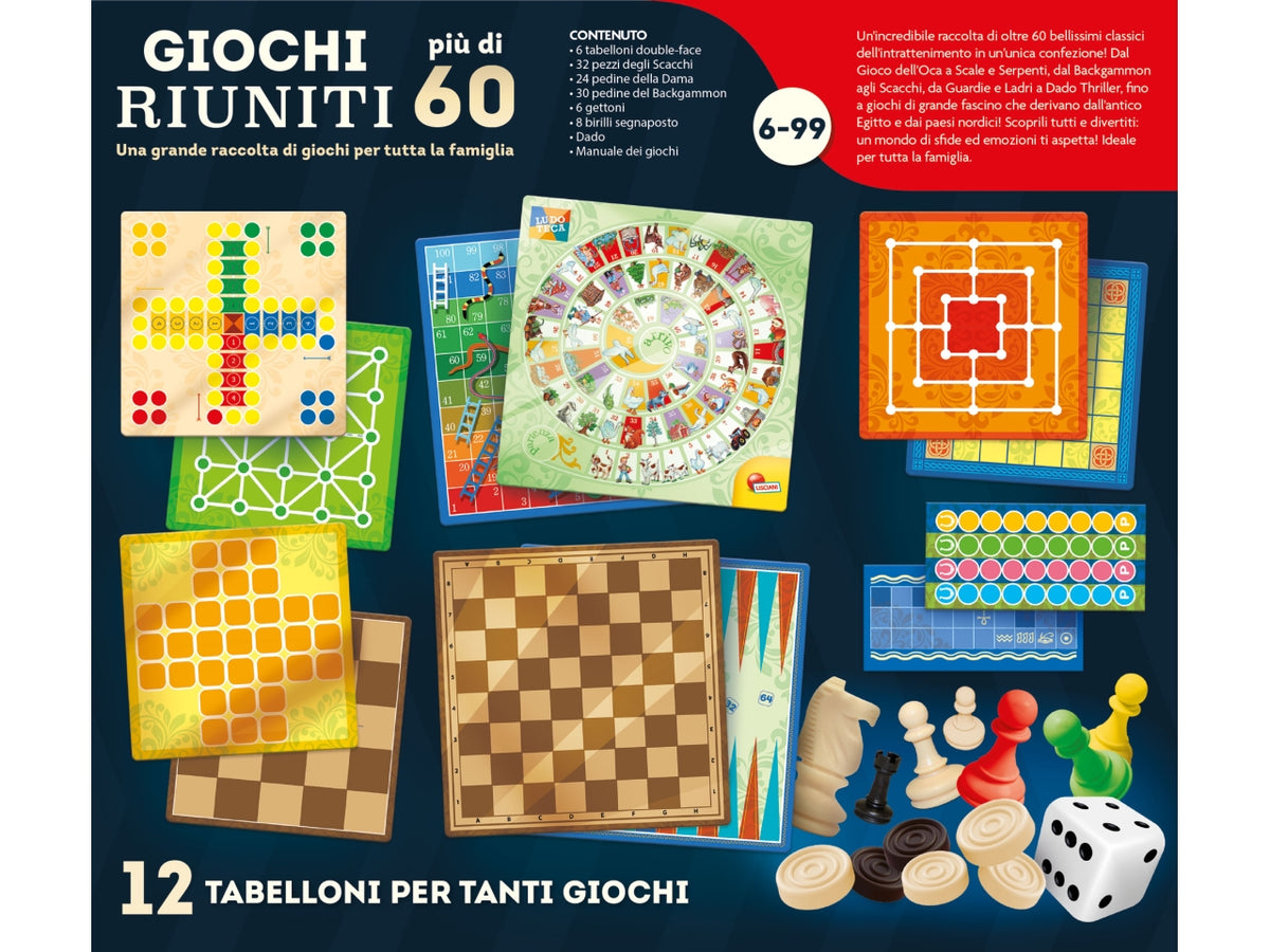 Ludoteca giochi riuniti piÃ¹ di 60