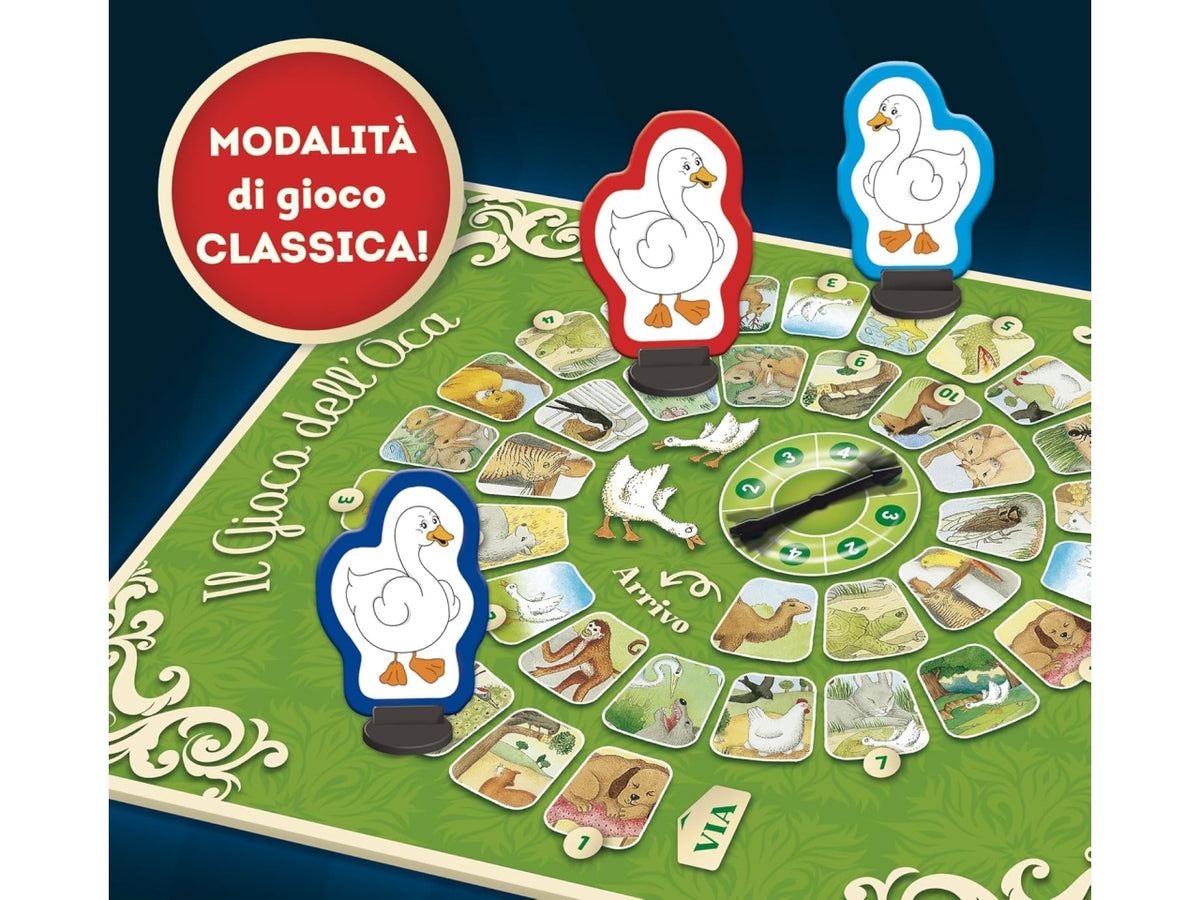 Ludoteca il gioco dell'oca 2 in 1