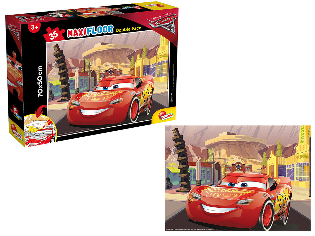 Disney puzzle df maxi floor 35 cars 3 go! go! go!