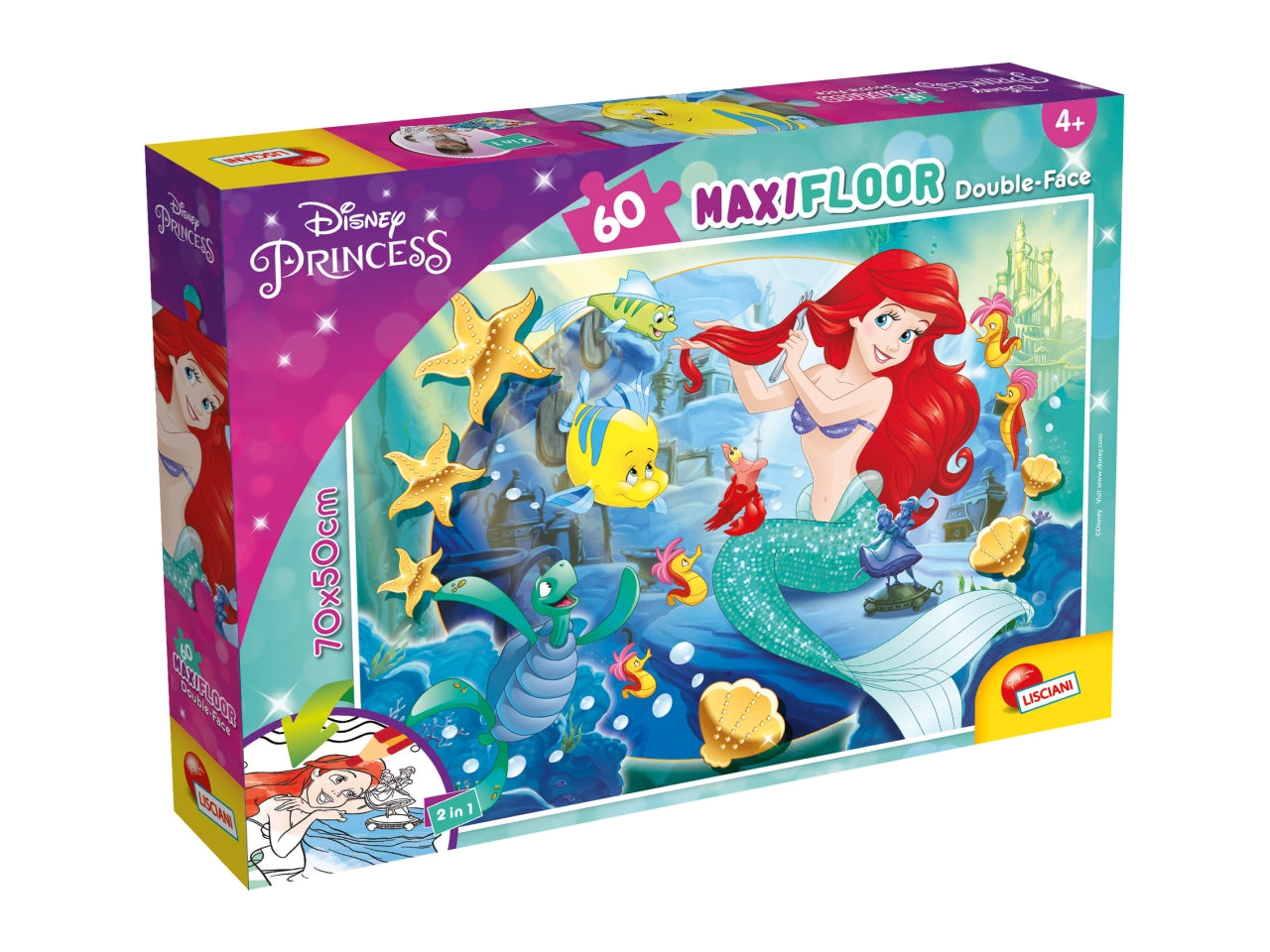 Disney puzzle df maxi floor 60 little mermaid