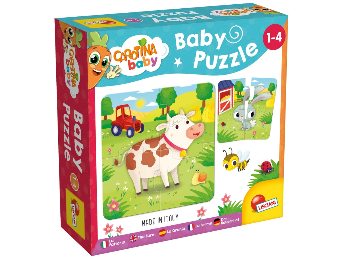 Carotina baby puzzle la fattoria