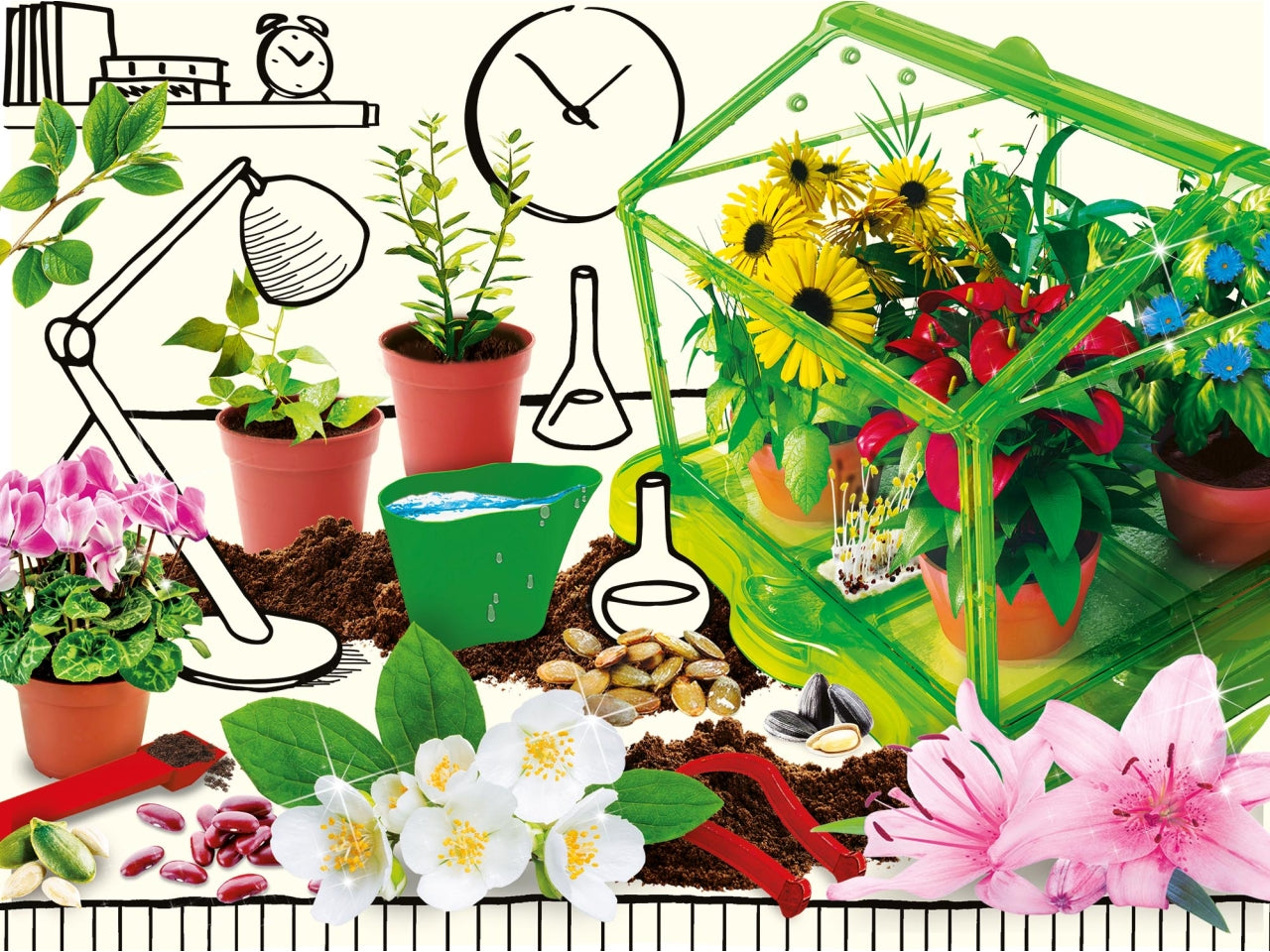 I'm a genius laboratorio di botanica