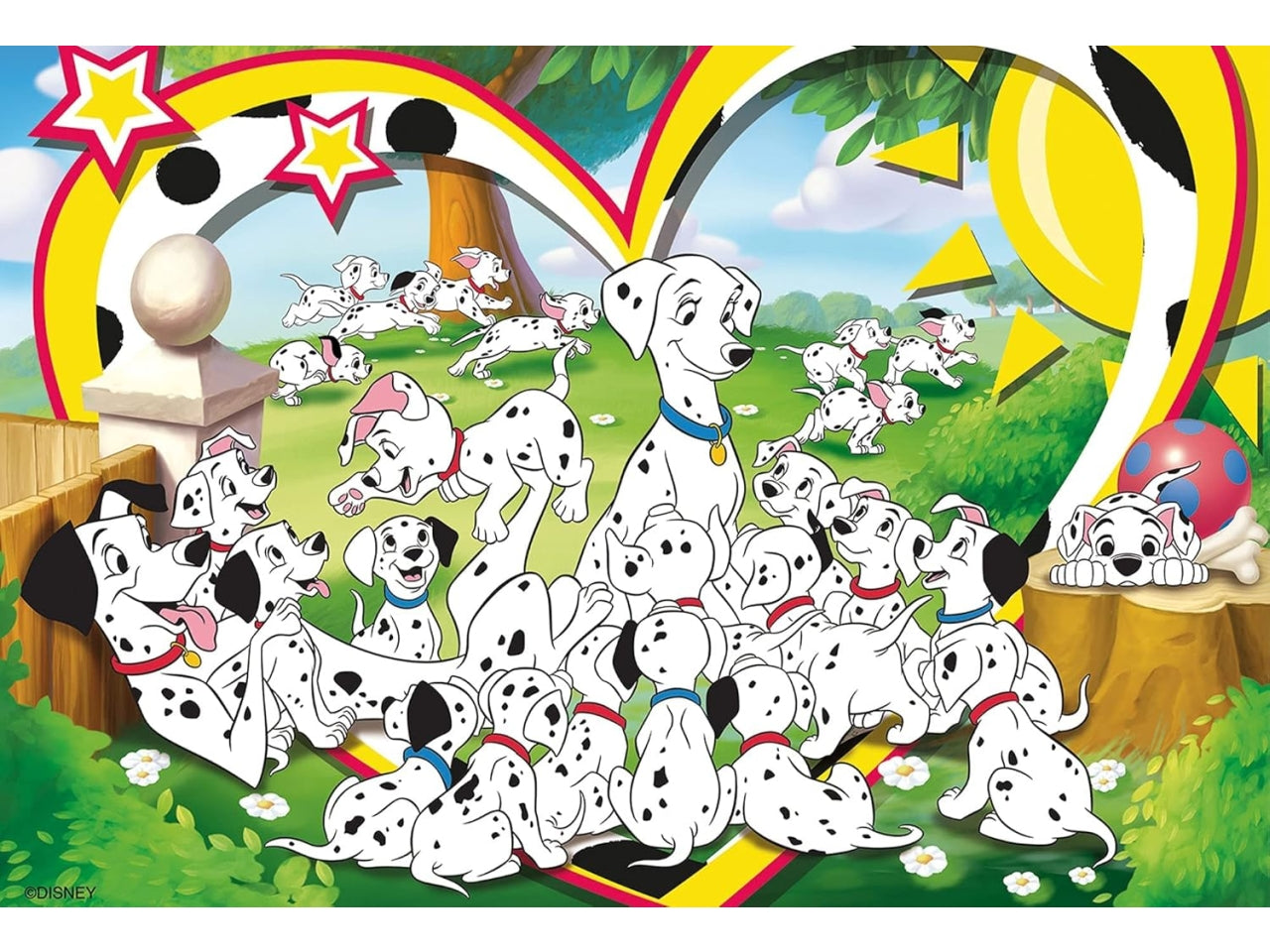 Disney puzzle df maxi floor 24 101 dalmatians