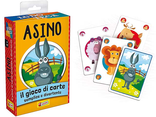 Ludoteca le carte dei bambini asino