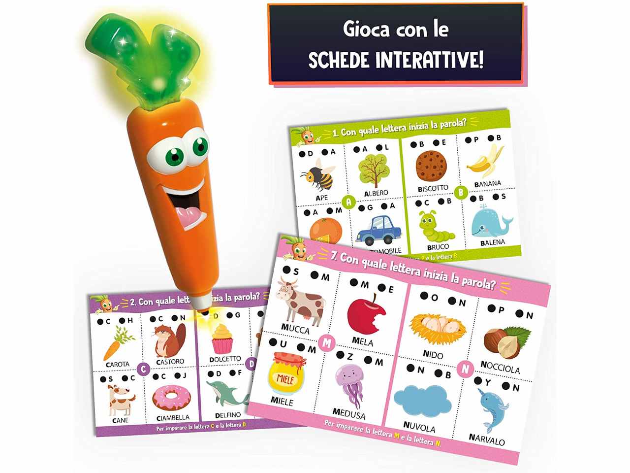 Carotina penna parlante blister abc e