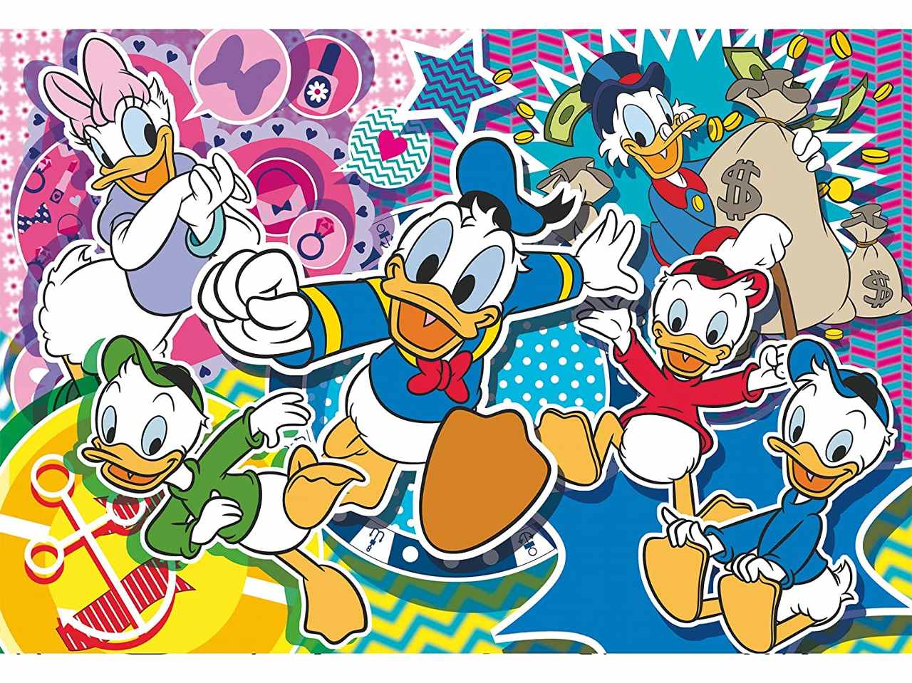 Disney puzzle df maxi floor 108 paperino