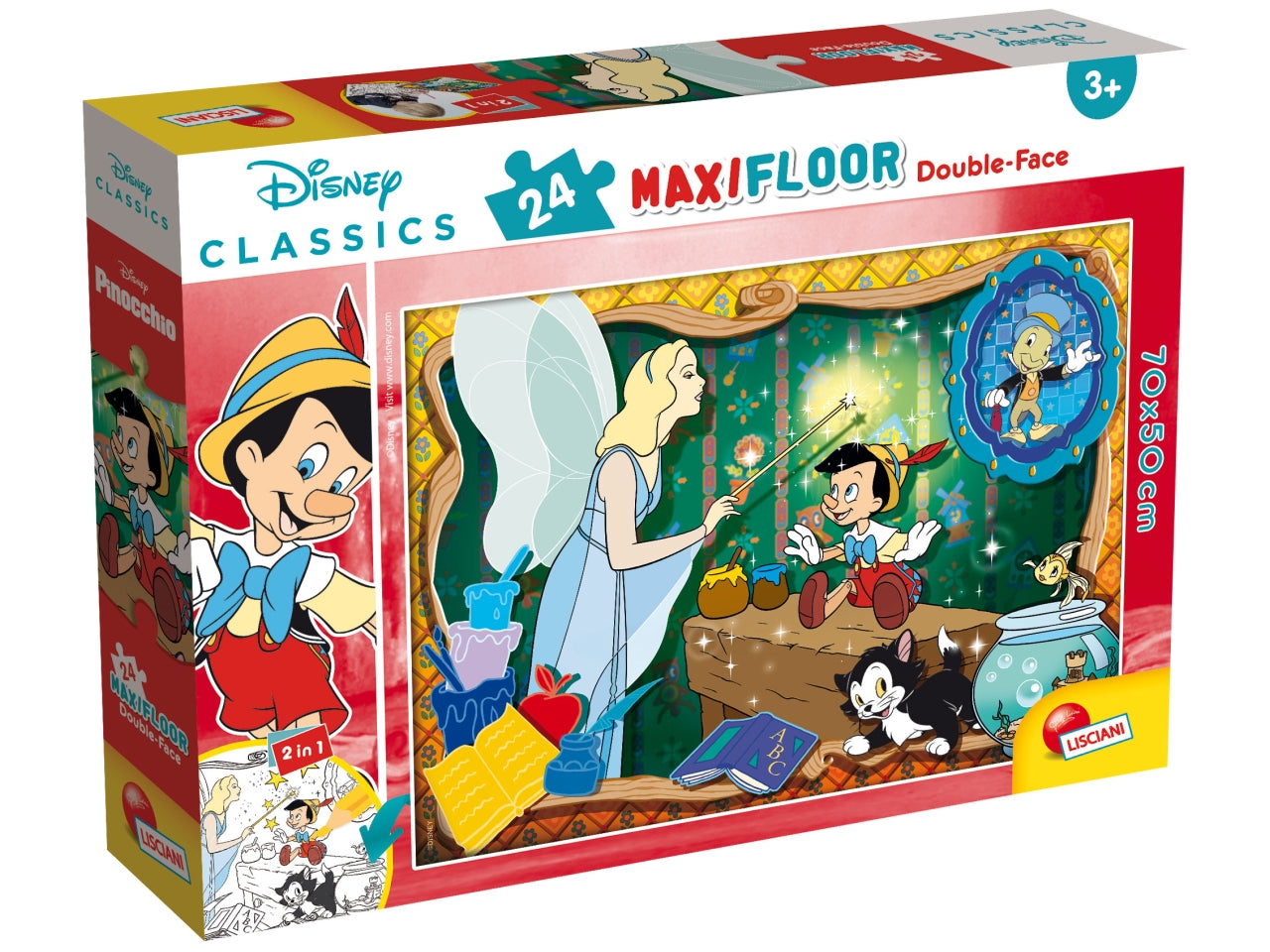 Disney puzzle df maxi floor 24 disney classics pinocchio