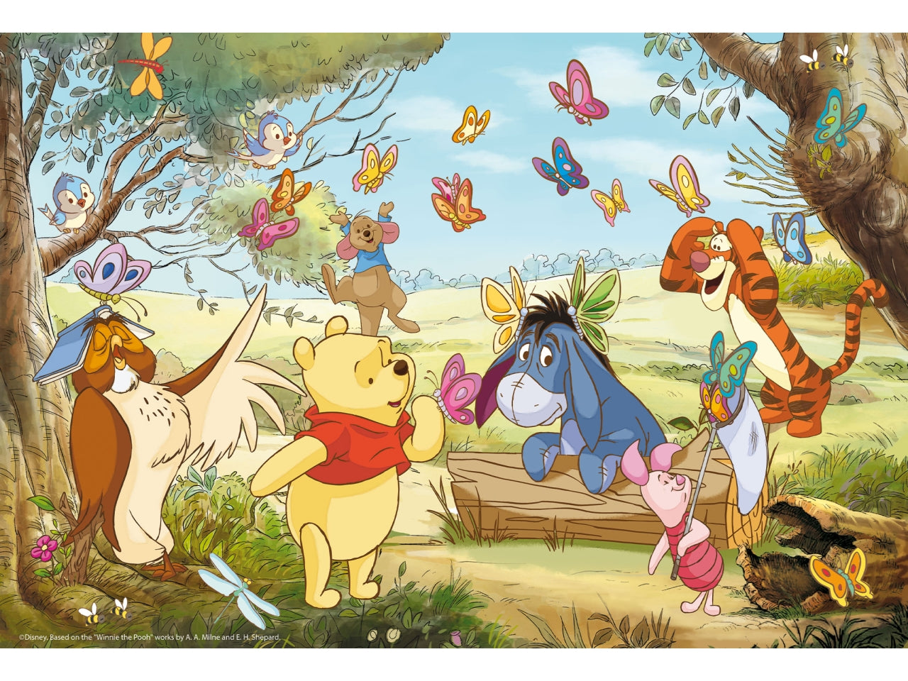 Puzzle df maxi floor 24 winnie 86665