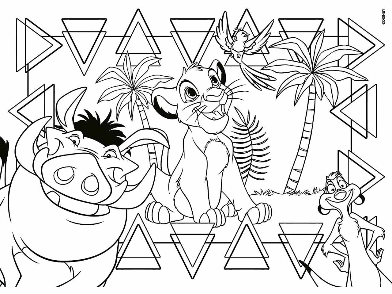 Disney puzzle df maxi floor 60 re leone