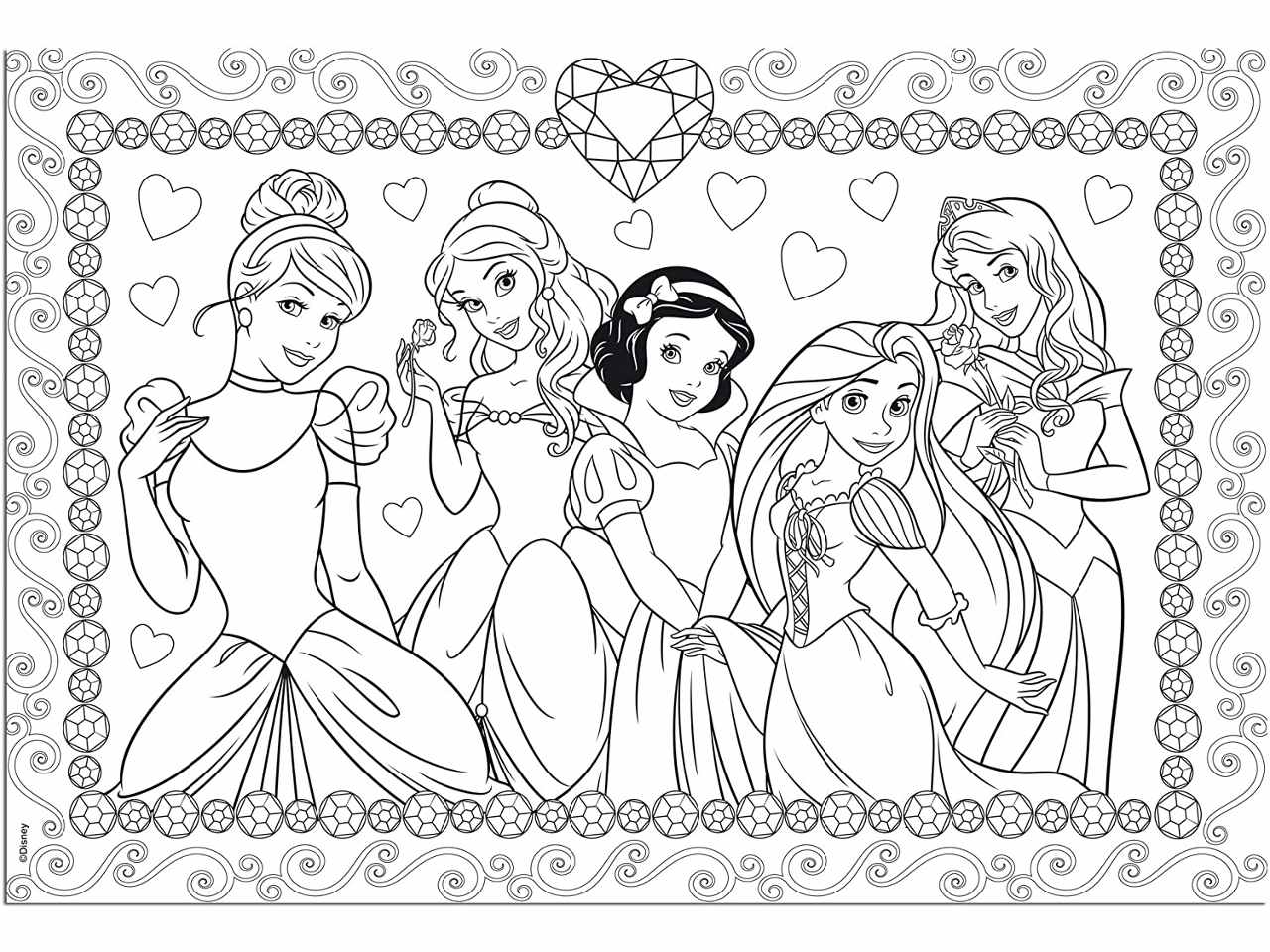 Puzzle df plus 108 princess