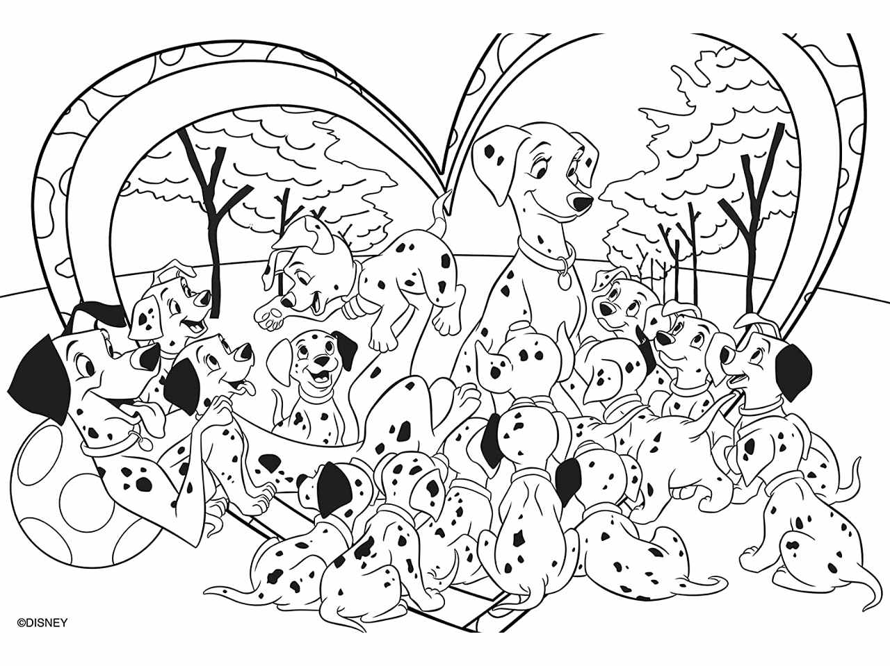 Disney puzzle df plus 60 101 dalmatians