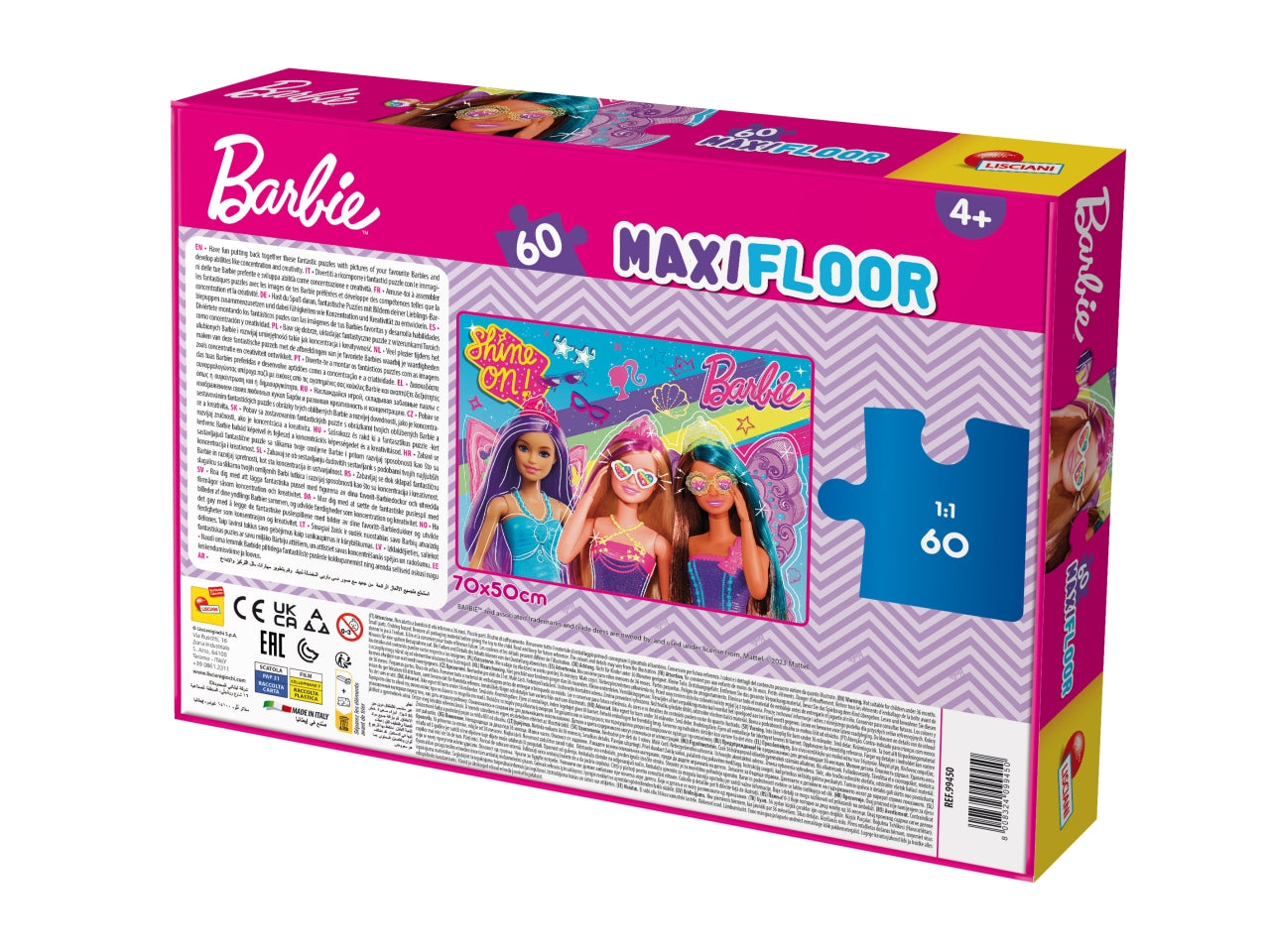 Barbie puzzle maxi floor 60