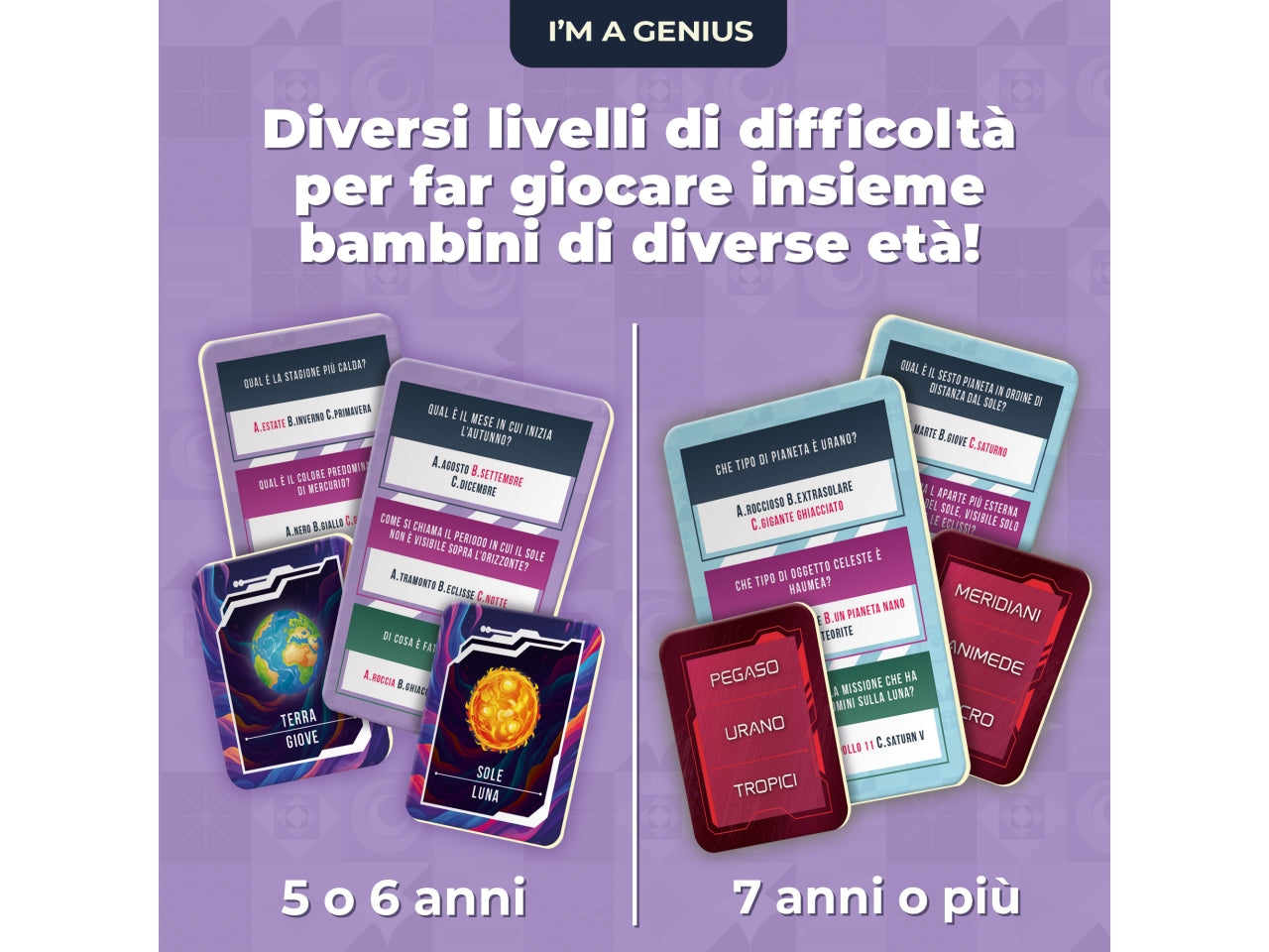 I'm a genius pianeti e stelle