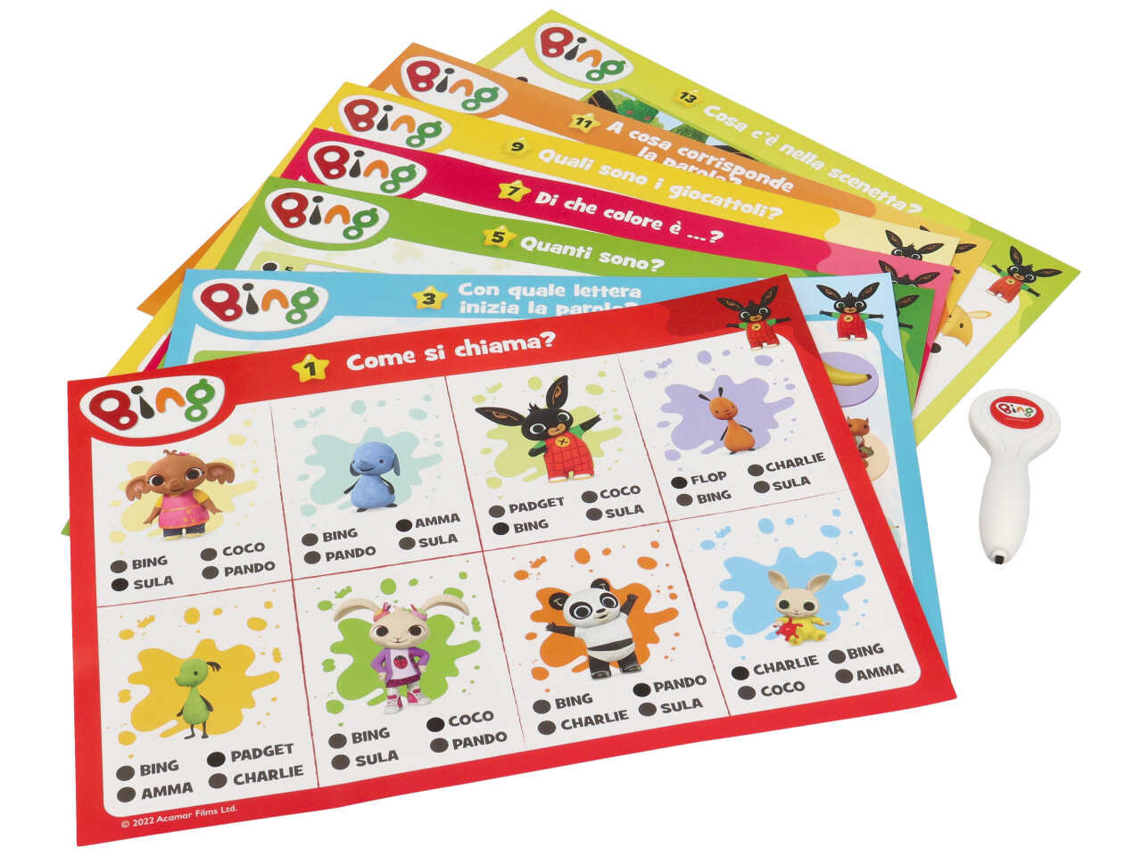 Bing penna maxi schede