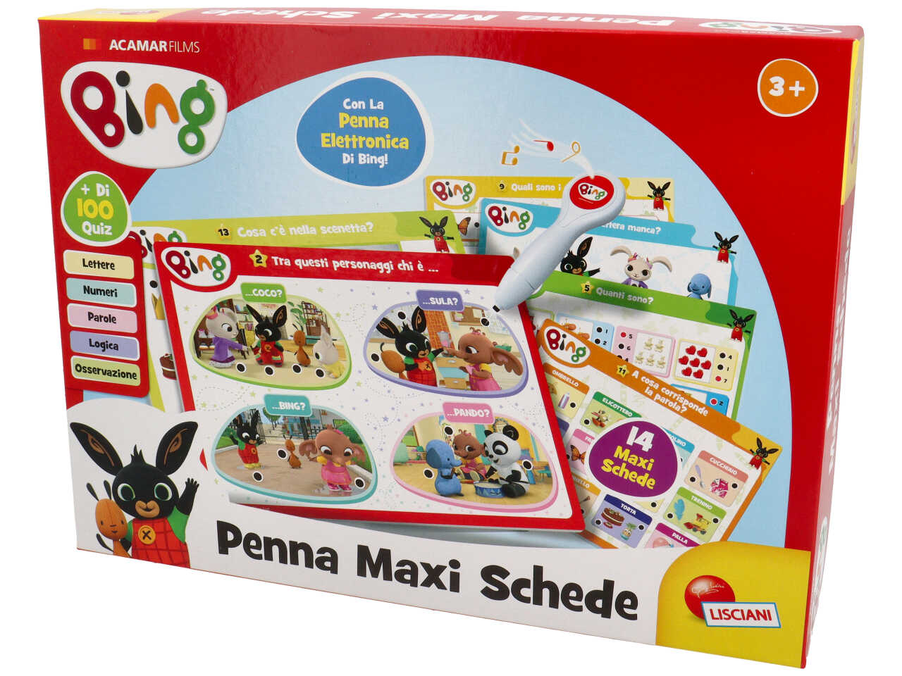 Bing penna maxi schede