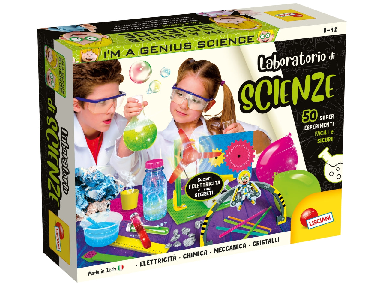 I'm a genius laboratorio di scienze