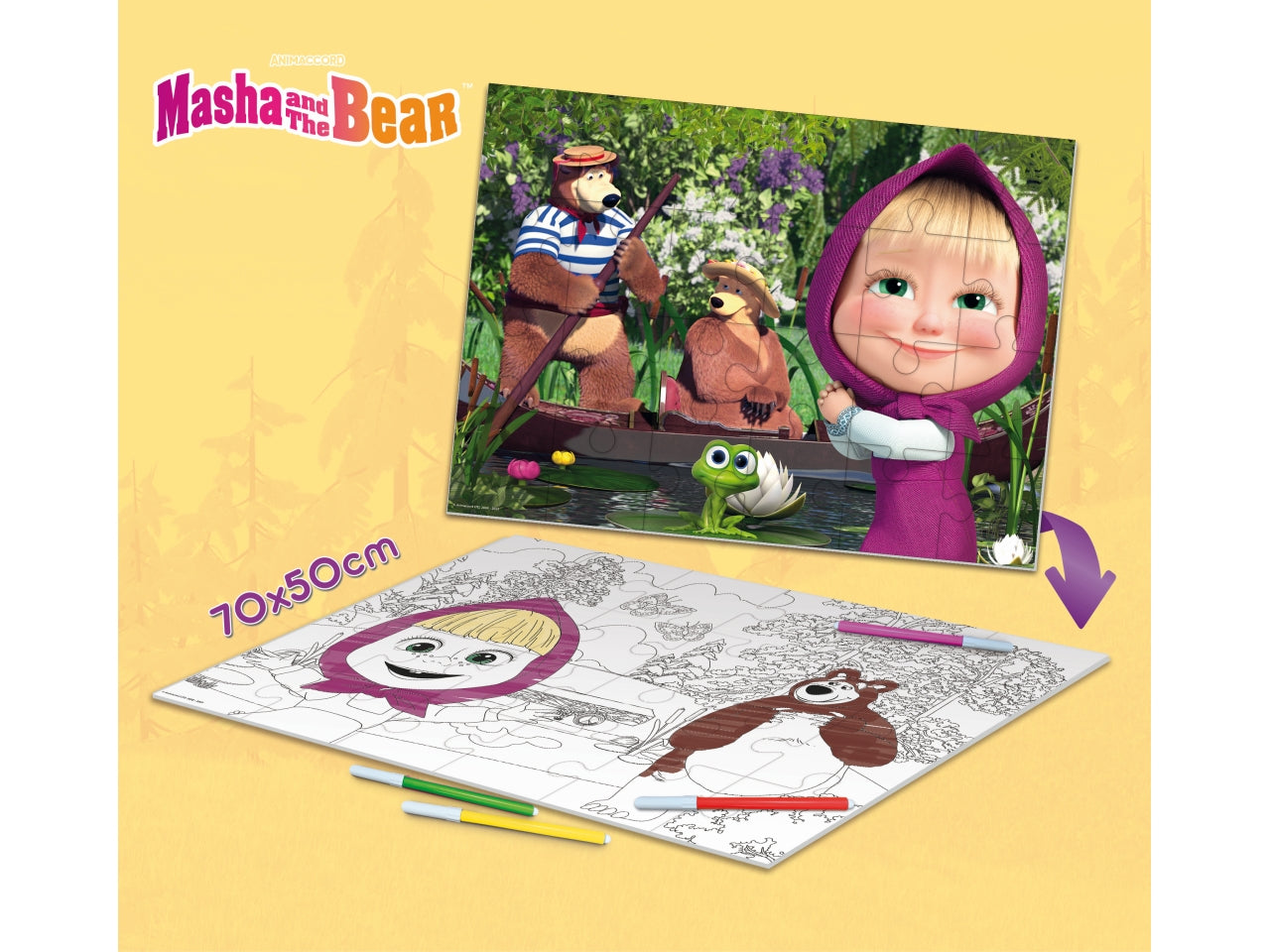 Masha puzzle df maxifloor 24