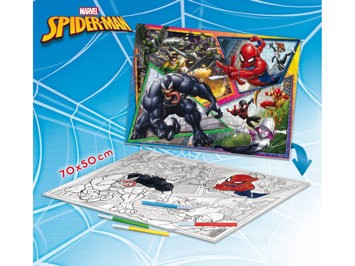 Marvel puzzle df maxi floor 150 spiderman