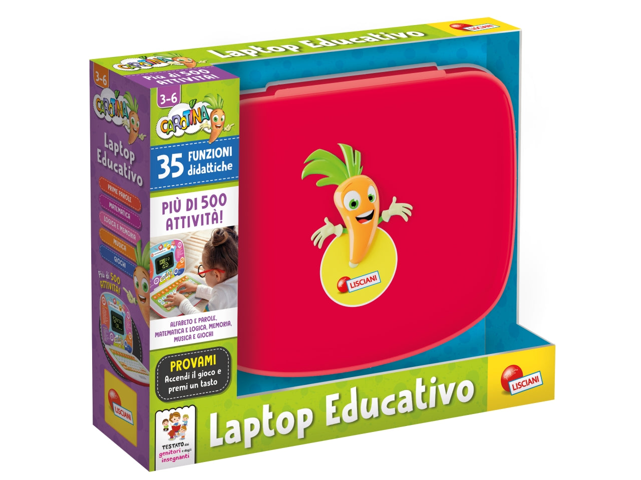 Carotina laptop educativo