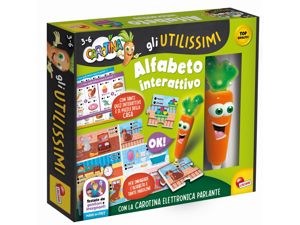 Carotina penna parlante gli utilissimi alfabeto interattivo