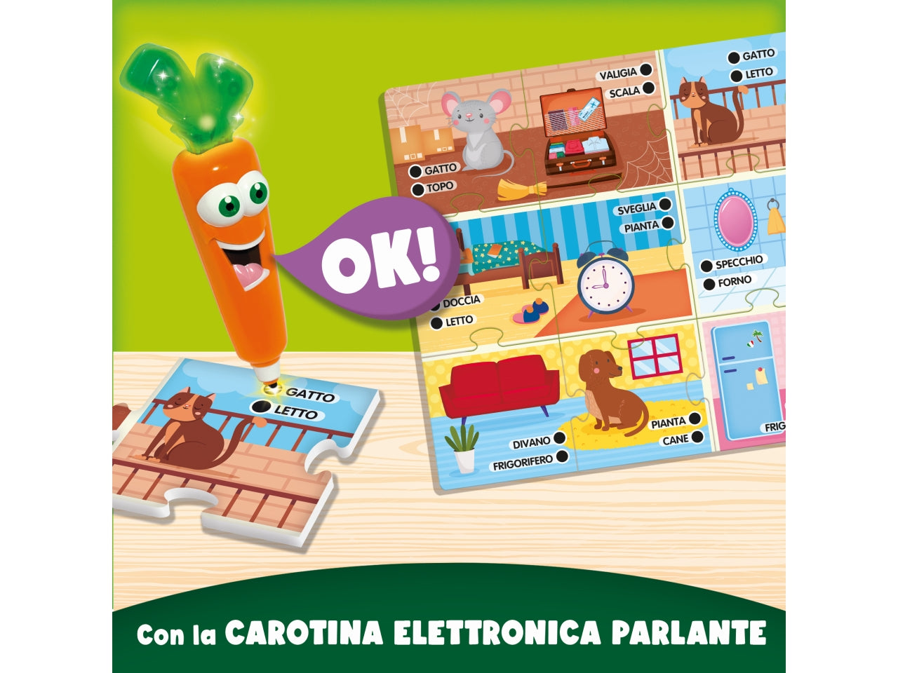 Carotina penna parlante gli utilissimi alfabeto interattivo