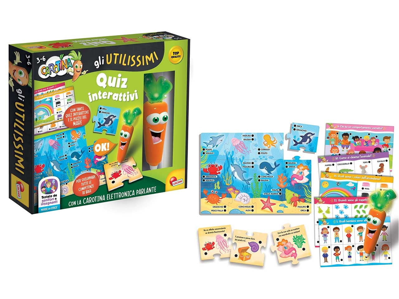 Carotina penna parlante gli utilissimi quiz interattivi