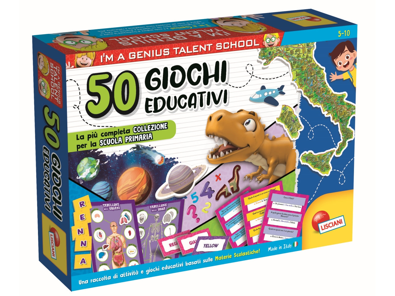 I'm a genius raccolta 50 giochi educativi kids